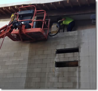 Industrial Concrete Walls - Cinder Block Walls Long Beach